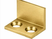 Shower Door Stop - Brushed Gold